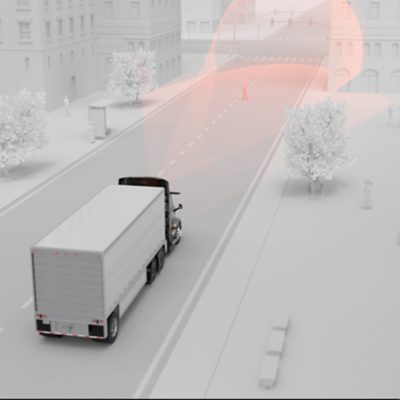 Rear view of the all-new Volvo VNL